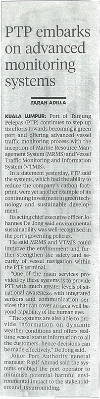 New-Straits-Times,Logistic-section,Wednesday,-4-May-2016,-PTP-embarks-on-advanced-monitoring-systems.jpg