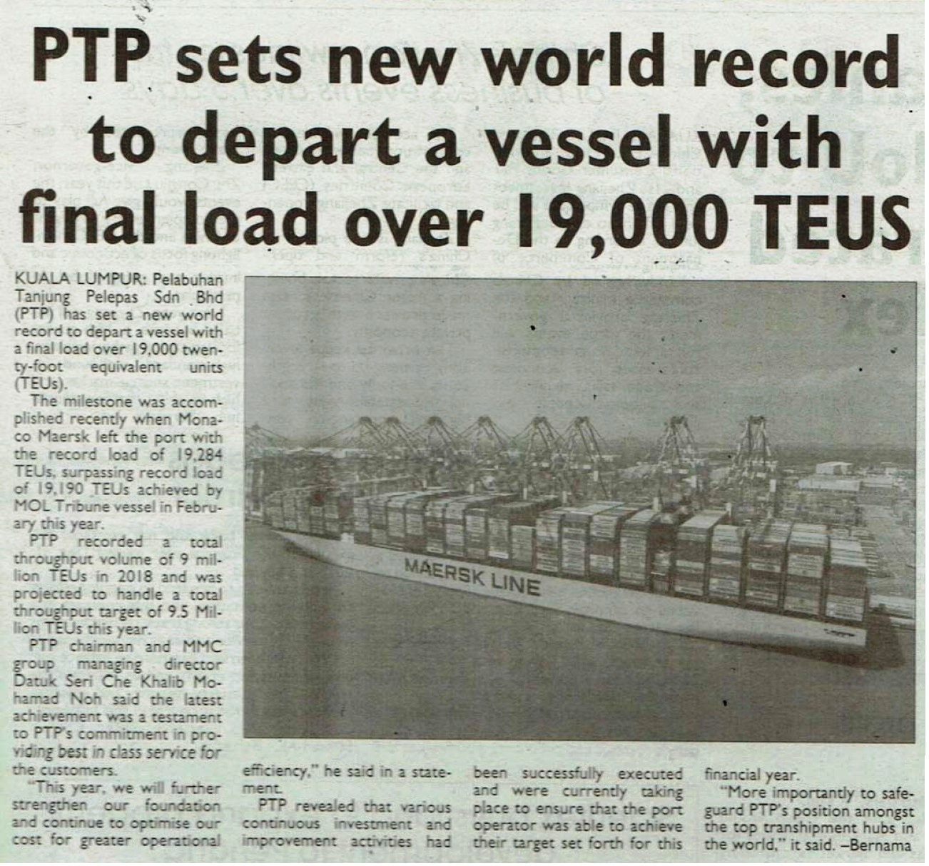 20190612-PTP-Sets-New-World-record-to-depart-a-vessel-with-final-load-over-19,000-TEUS-New-Sabah-Times-English-(KK).jpg